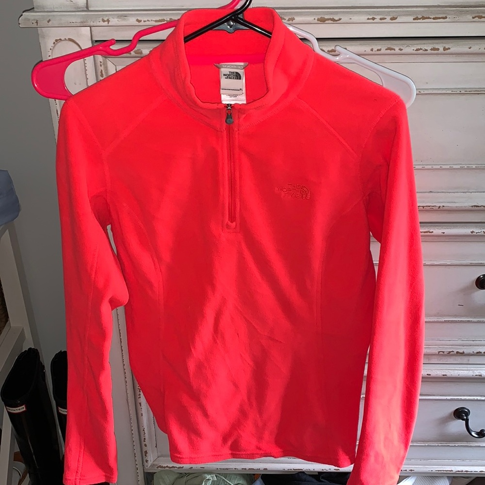 The North Face Plush Polyester Half Zip Jacket
